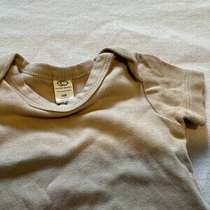 Colored Organics NB Beige Onesie